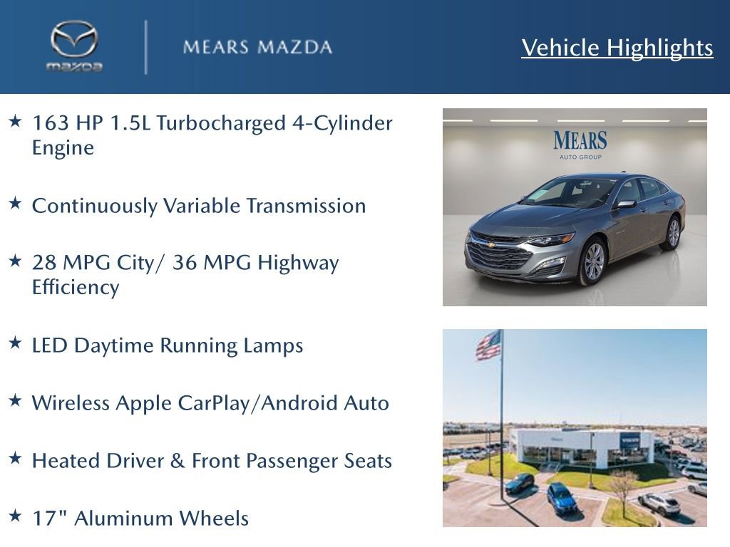 Used 2024 Chevrolet Malibu LT image 2