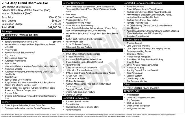 Used 2024 Jeep Grand Cherokee Limited 4xe image 4