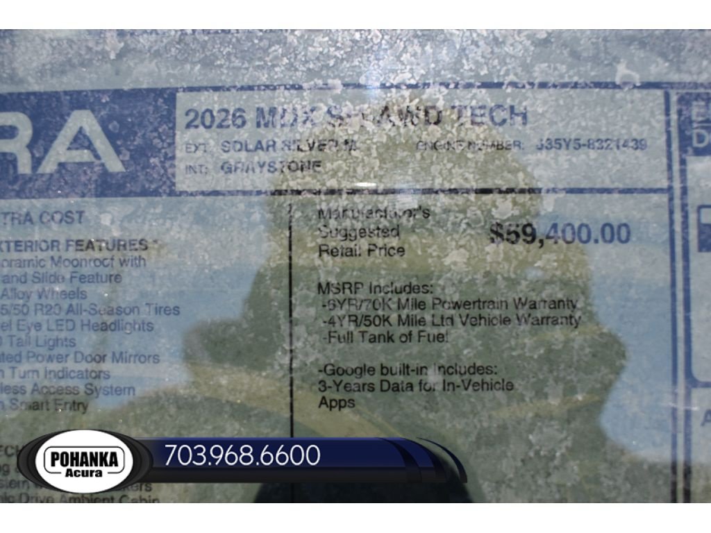 New 2026 Acura MDX w/ Technology Package AWD/4WD image 40
