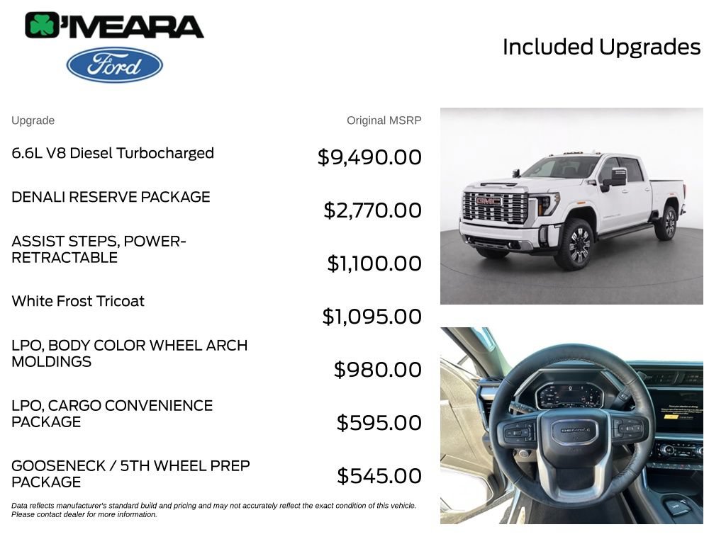 Used 2024 GMC Sierra 3500 Denali w/ Denali Reserve Package AWD/4WD image 4
