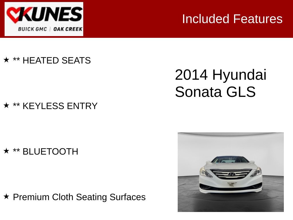 Used 2014 Hyundai Sonata GLS FWD image 2