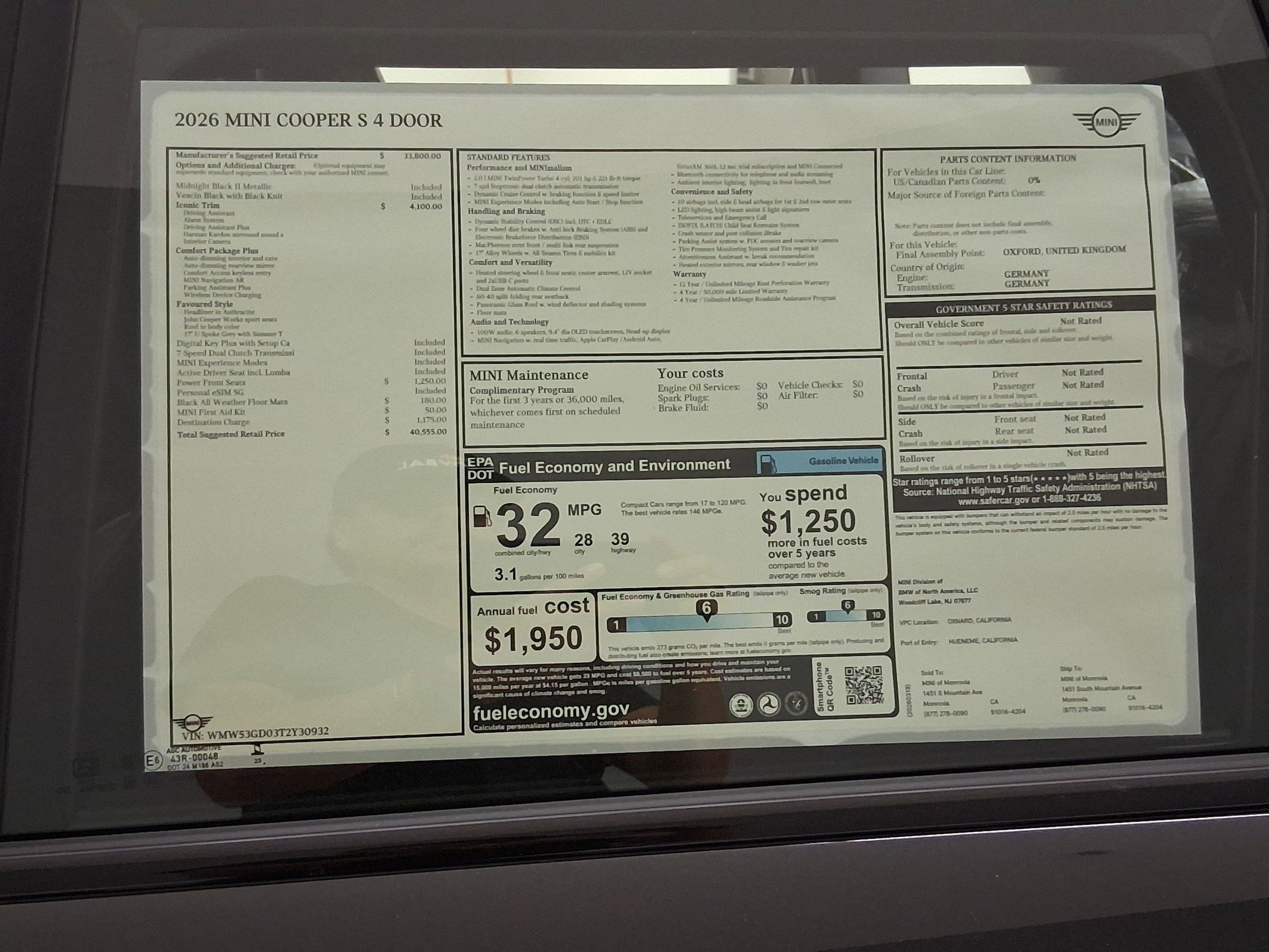 New 2026 MINI Cooper S image 31