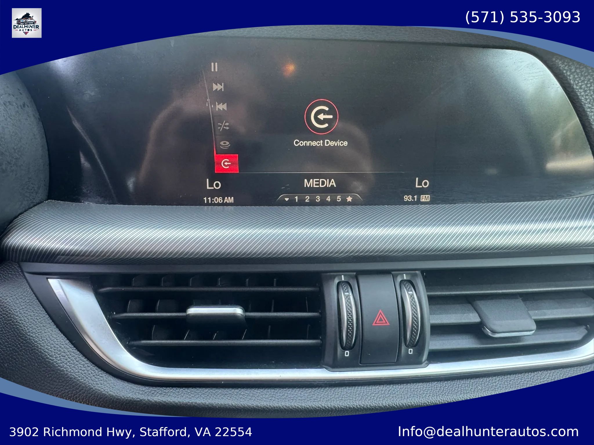 Used 2018 Alfa Romeo Stelvio Sport w/ Quick Order Package 22J Sport AWD/4WD image 22