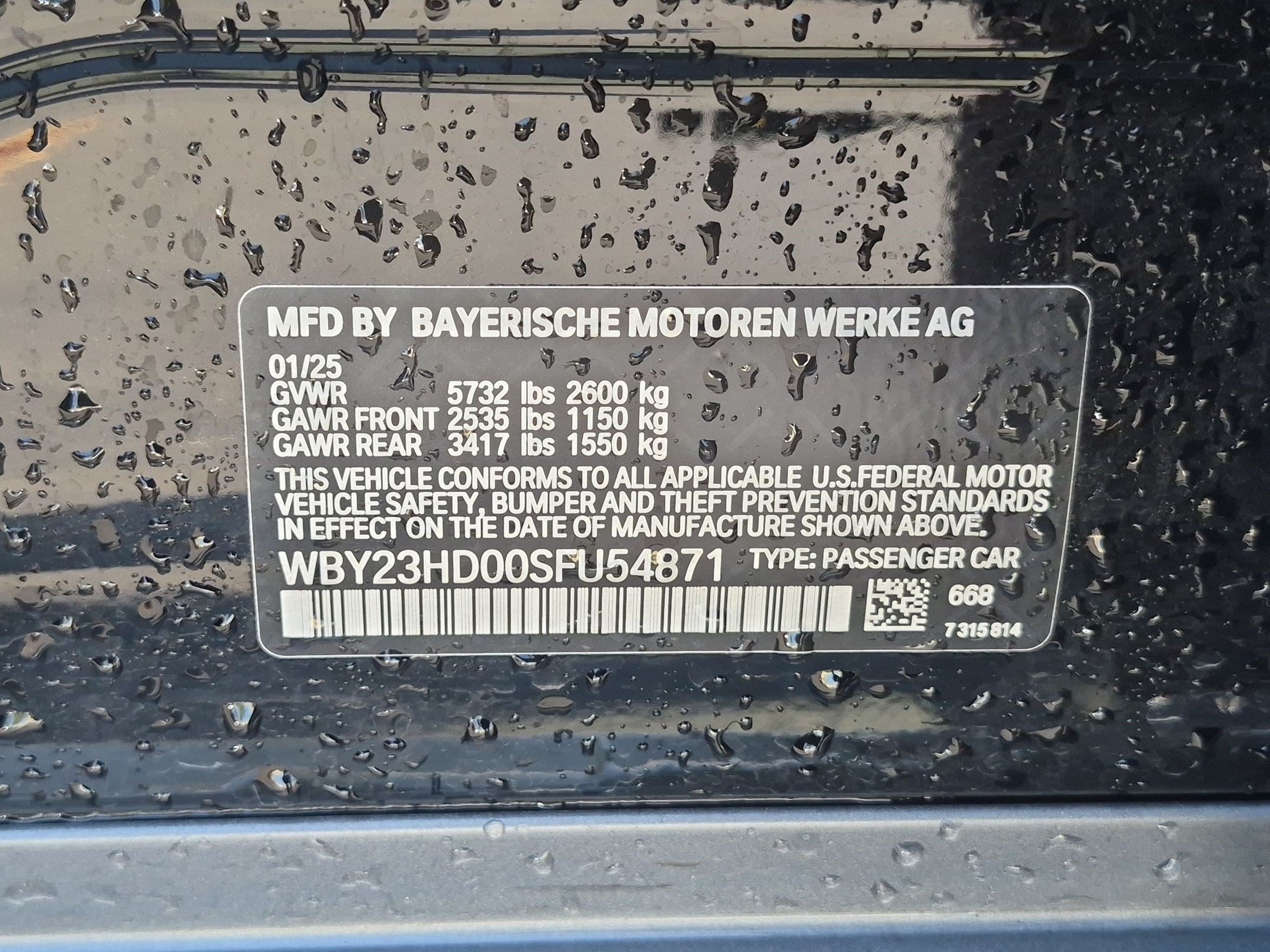 Used 2025 BMW i4 eDrive40 w/ Parking Assistance Package RWD image 32