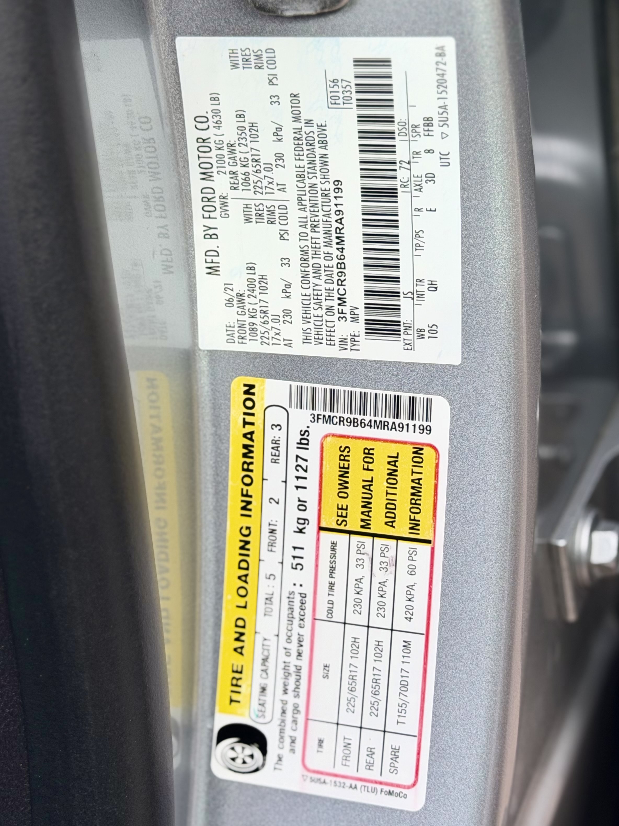 Used 2021 Ford Bronco Sport Big Bend AWD/4WD image 27