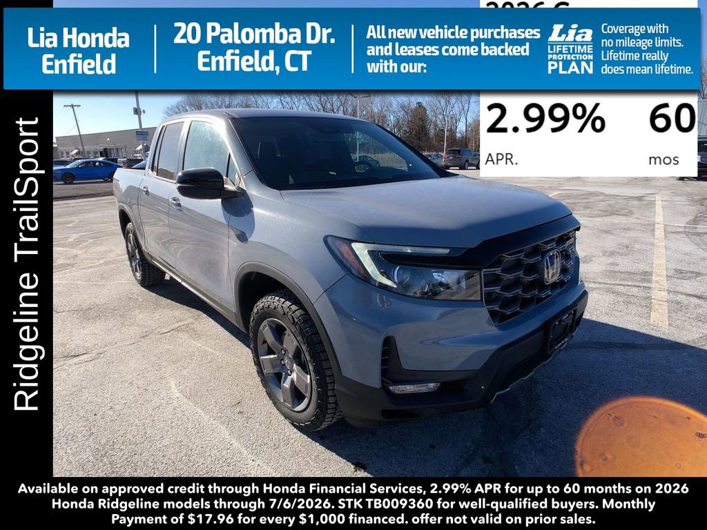 New 2026 Honda Ridgeline TrailSport image 1