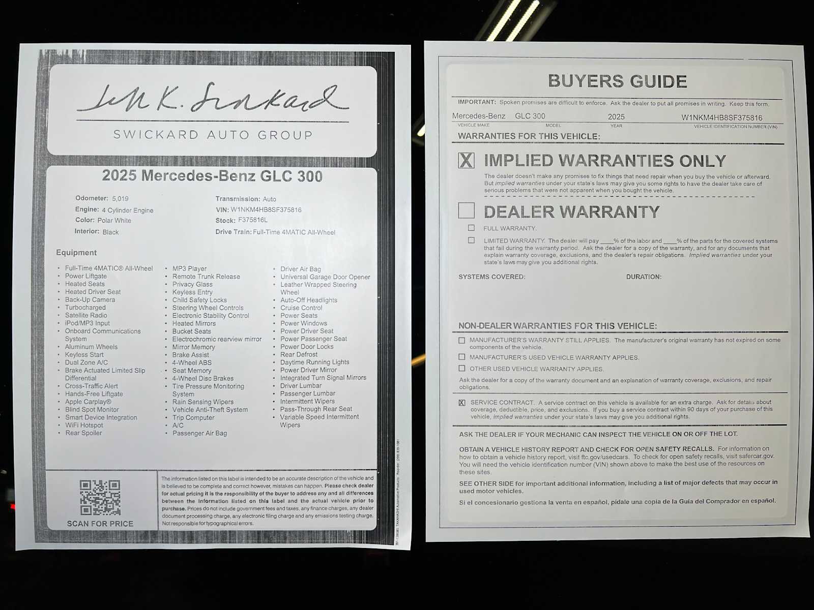 Certified 2025 Mercedes-Benz GLC 300 GLC 300 image 43