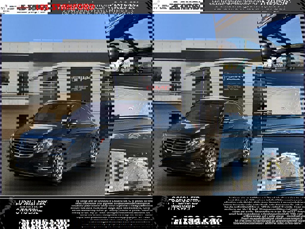 Used 2015 Mercedes-Benz S 550 4MATIC Sedan