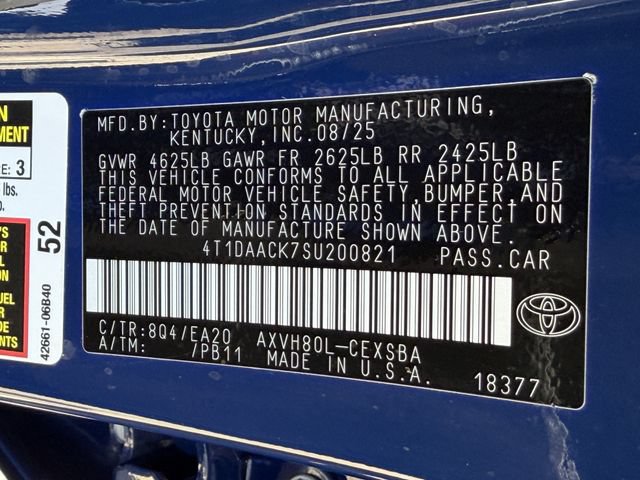Used 2025 Toyota Camry SE w/ Convenience Package FWD image 26