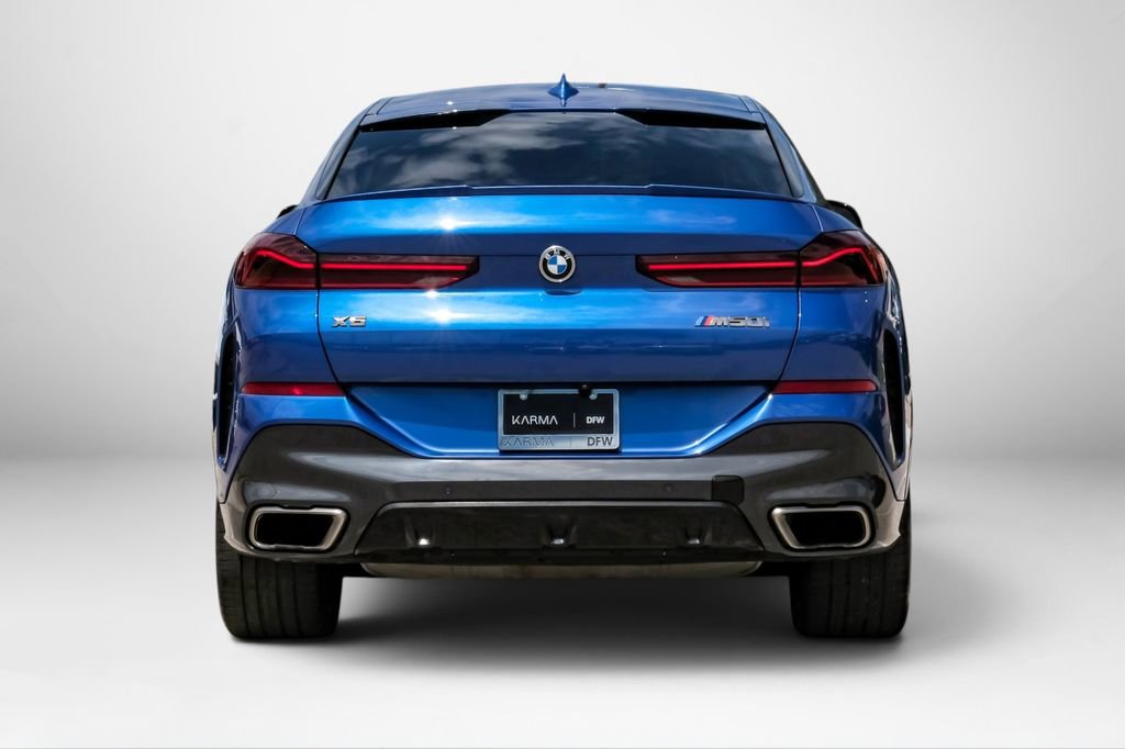 Used 2020 BMW X6 M50i w/ Premium Package AWD/4WD image 6