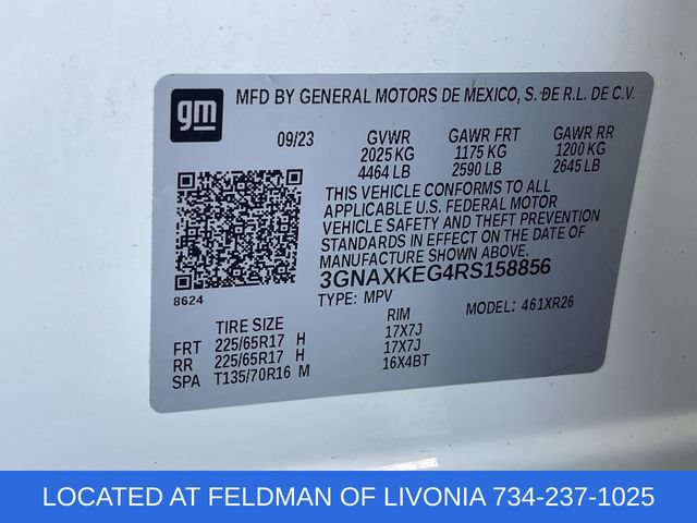 Certified 2024 Chevrolet Equinox LT FWD image 32