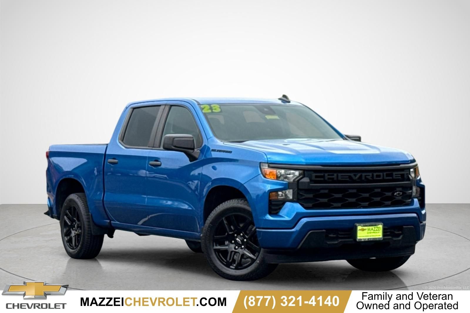 Used 2023 Chevrolet Silverado 1500 Custom w/ LPO, Dark Essentials Package