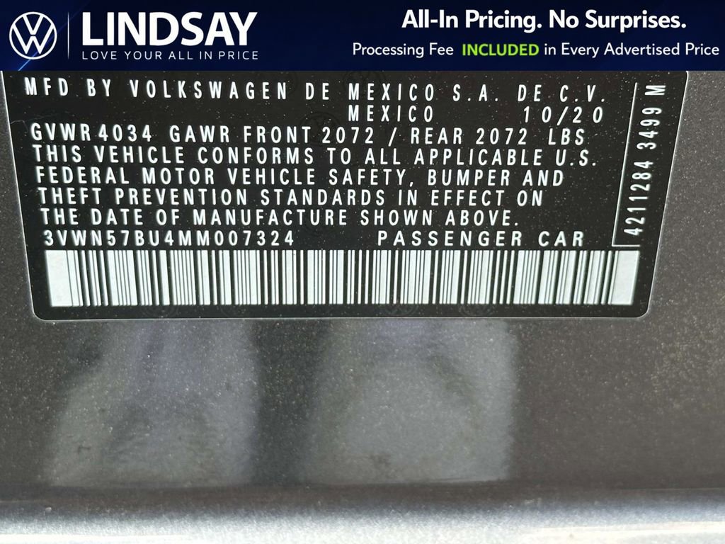 Used 2021 Volkswagen Jetta S image 26