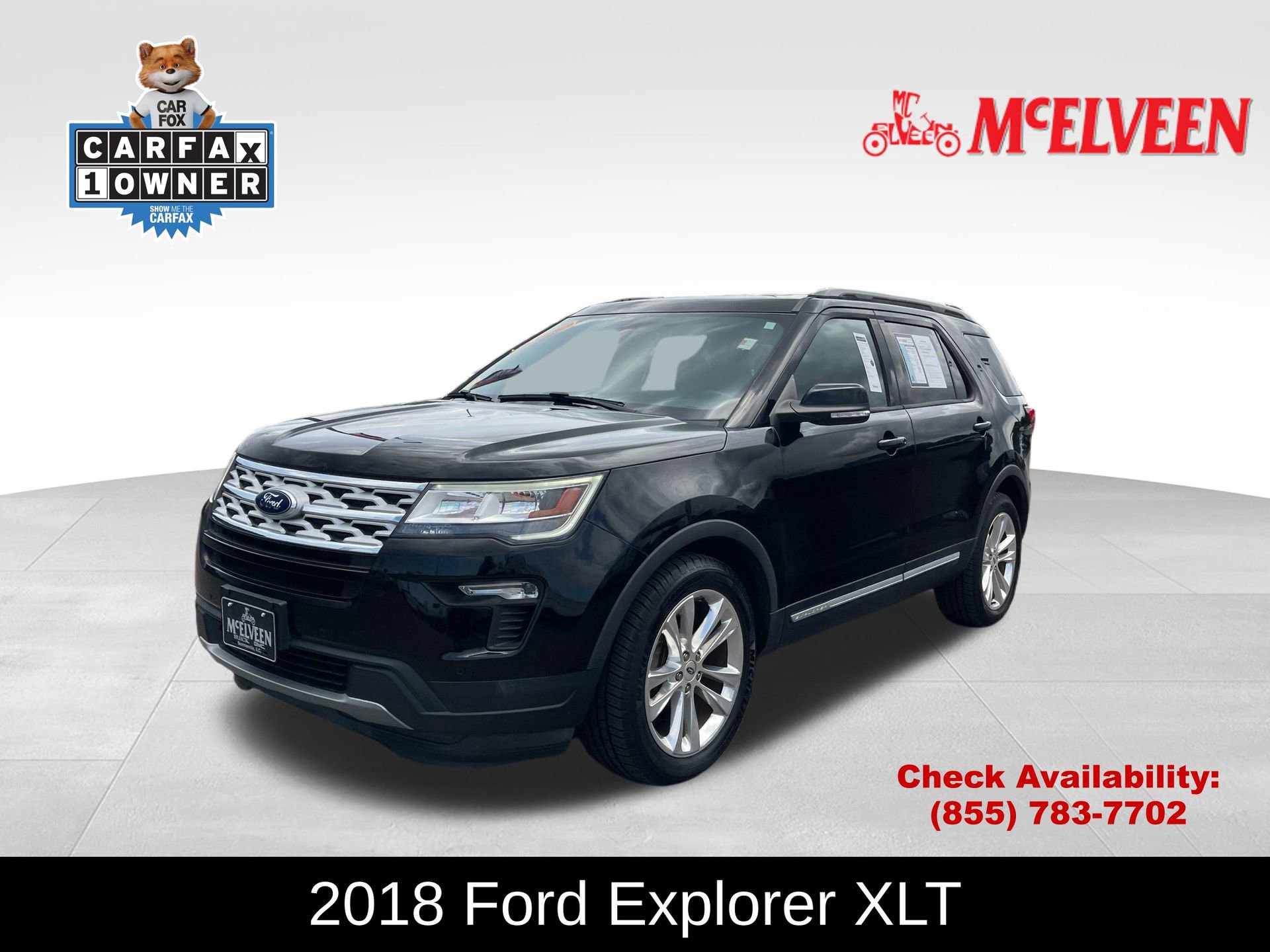 Used 2018 Ford Explorer XLT w/ Equipment Group 202A FWD image 1