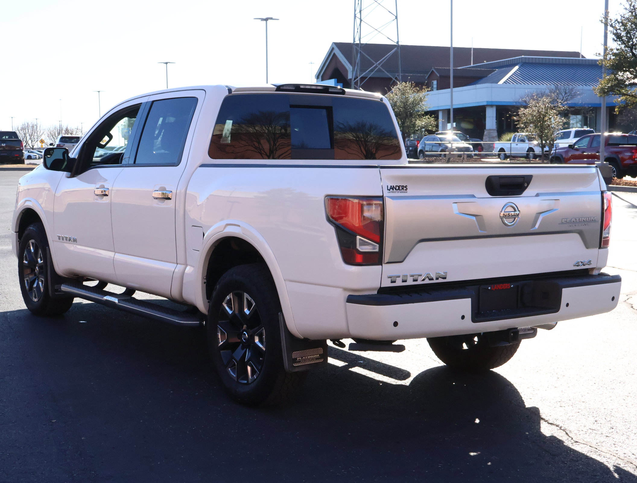 Used 2021 Nissan Titan Platinum Reserve w/ Off Road Protection Package image 7