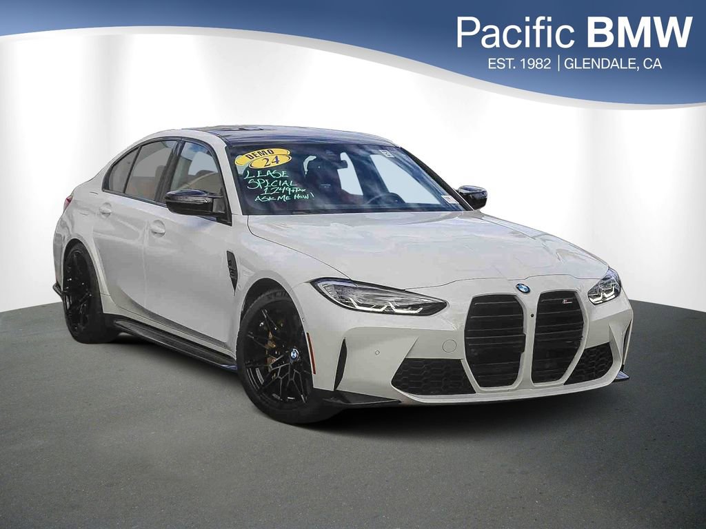 Used 2024 BMW M3 Competition w/ Executive Package RWD image 1