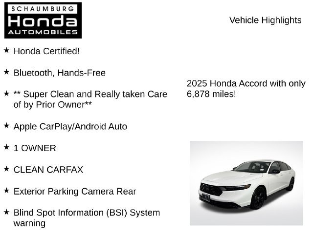 Used 2025 Honda Accord SE image 14