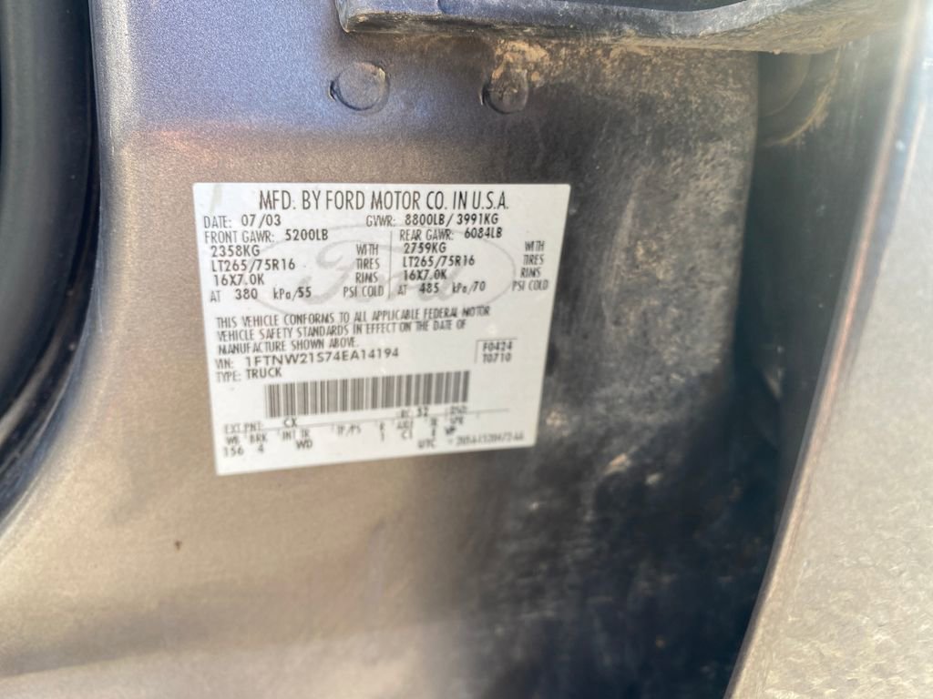 Used 2004 Ford F250 XLT image 23