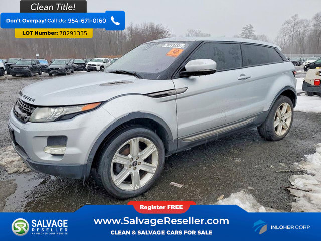 Used 2013 Land Rover Range Rover Evoque Pure Premium w/ Pure Premium Pkg AWD/4WD image 1