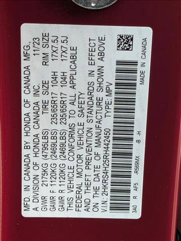 Used 2024 Honda CR-V LX image 26