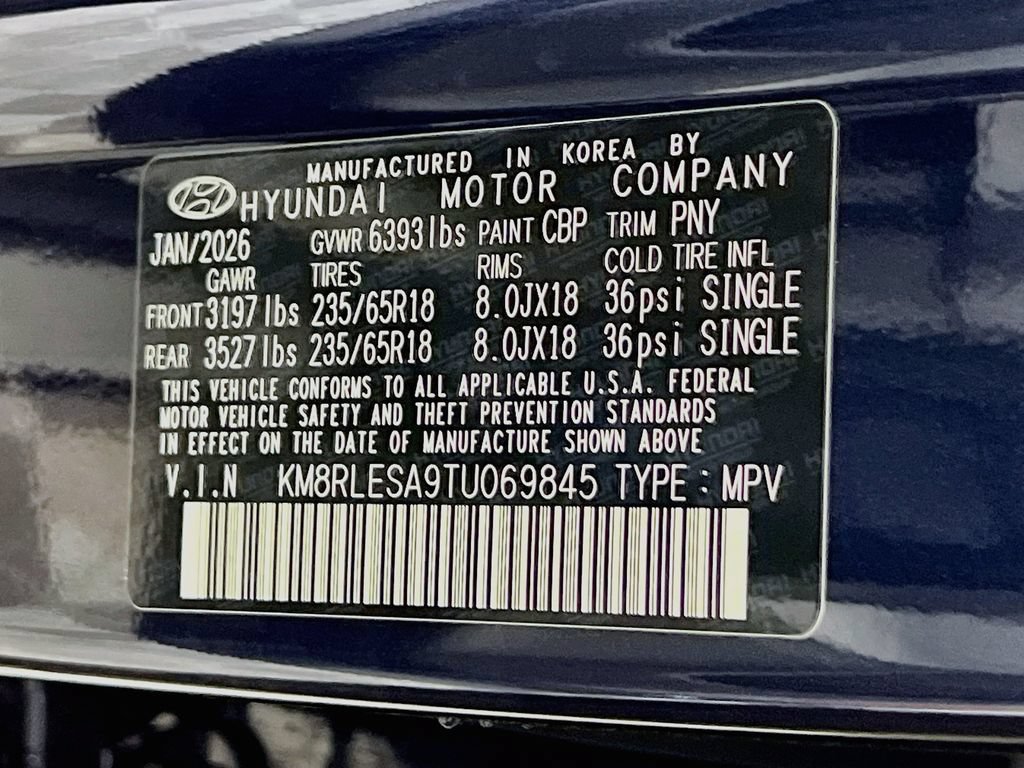New 2026 Hyundai Palisade SEL AWD/4WD image 23