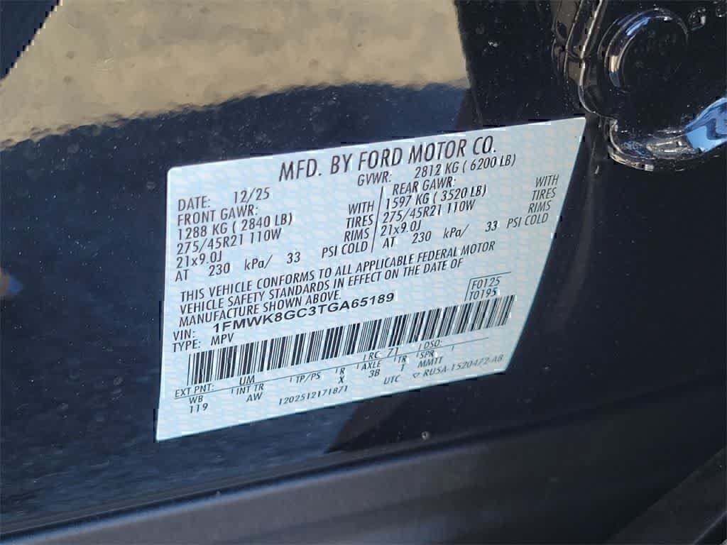 New 2026 Ford Explorer ST w/ Sun And Sound Package AWD/4WD image 17