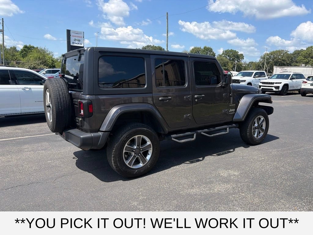 Used 2020 Jeep Wrangler Unlimited Sahara AWD/4WD image 6