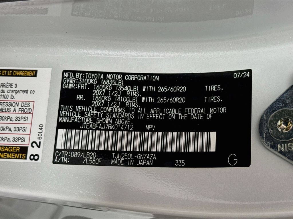 Certified 2024 Toyota Land Cruiser w/ Premium Package AWD/4WD image 40