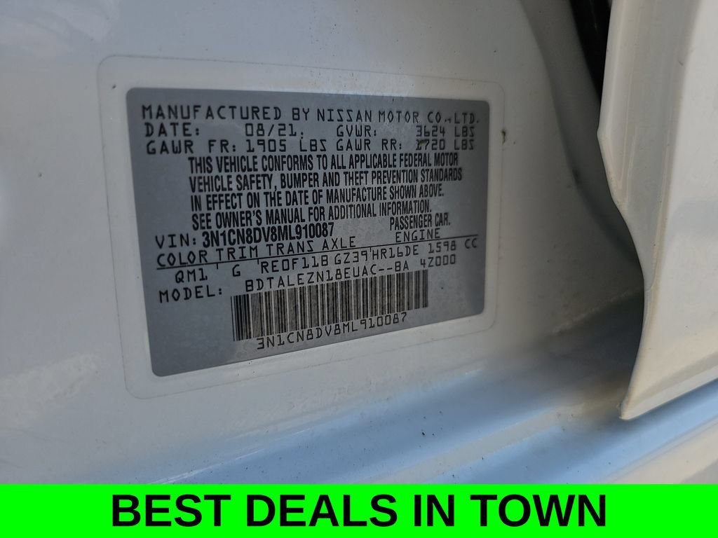 Used 2021 Nissan Versa S FWD image 40