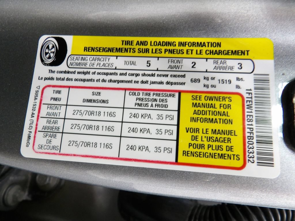 Used 2023 Ford F150 Tremor w/ Equipment Group 402A High AWD/4WD image 65