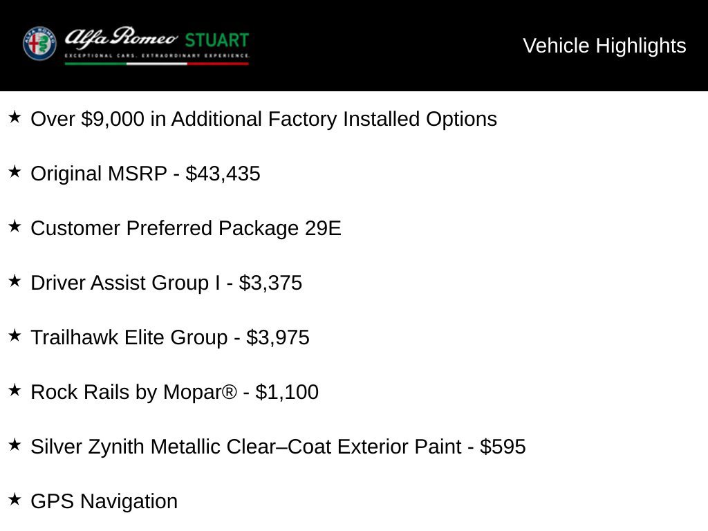 Used 2025 Jeep Compass Trailhawk w/ Trailhawk Elite Group AWD/4WD image 5