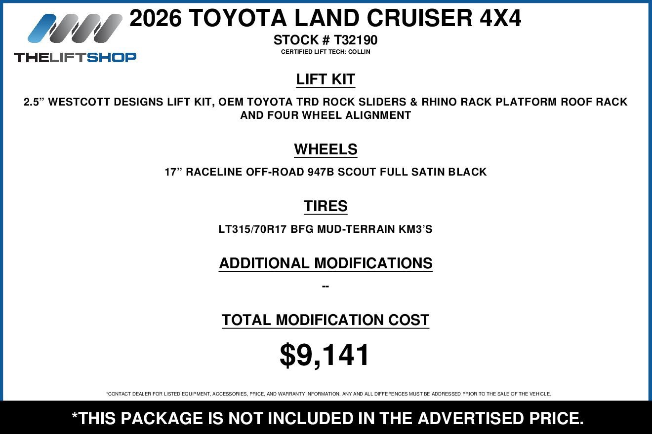 Used 2026 Toyota Land Cruiser video 2