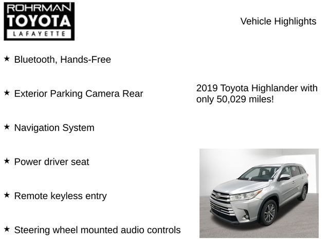 Used 2019 Toyota Highlander XLE image 7