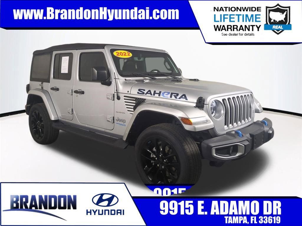 Used 2022 Jeep Wrangler Unlimited Sahara image 1