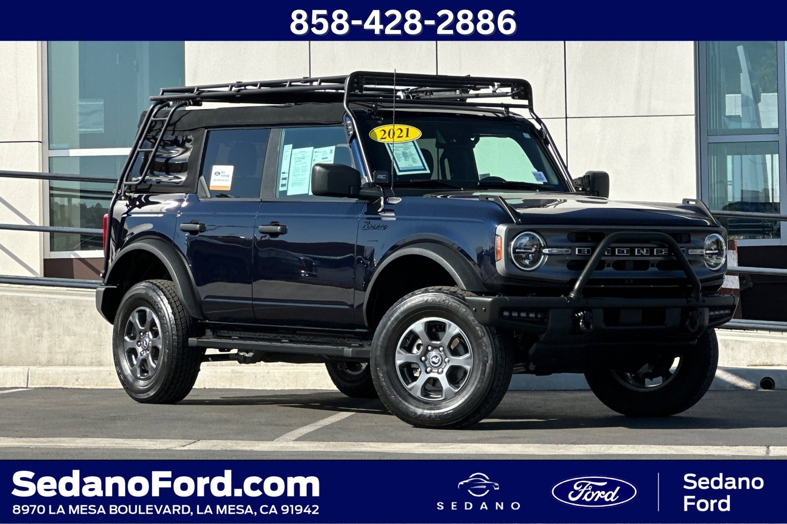 Certified 2021 Ford Bronco Big Bend