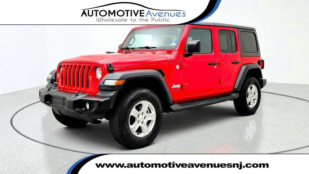Used 2020 Jeep Wrangler Unlimited Sport S