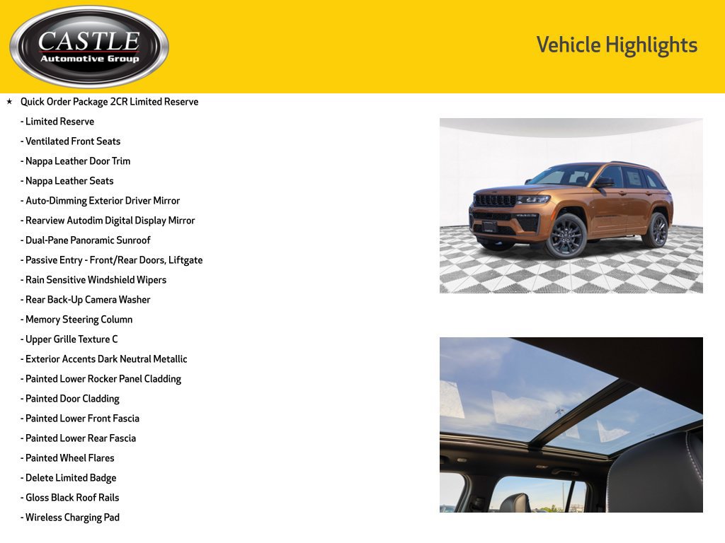 New 2026 Jeep Grand Cherokee Limited AWD/4WD image 3
