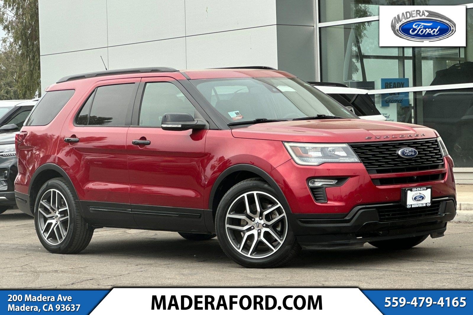 Certified 2018 Ford Explorer Sport w/ Equipment Group 401A