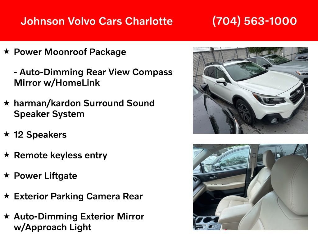 Used 2019 Subaru Outback 2.5i Limited AWD/4WD image 6