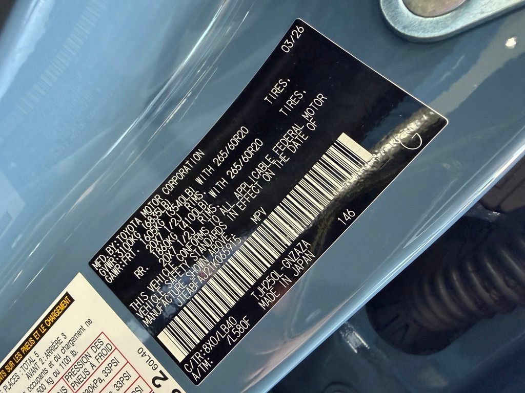 Certified 2026 Toyota Land Cruiser AWD/4WD image 37