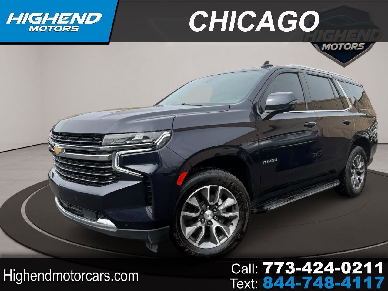 Used 2022 Chevrolet Tahoe LT w/ Luxury Package AWD/4WD image 1
