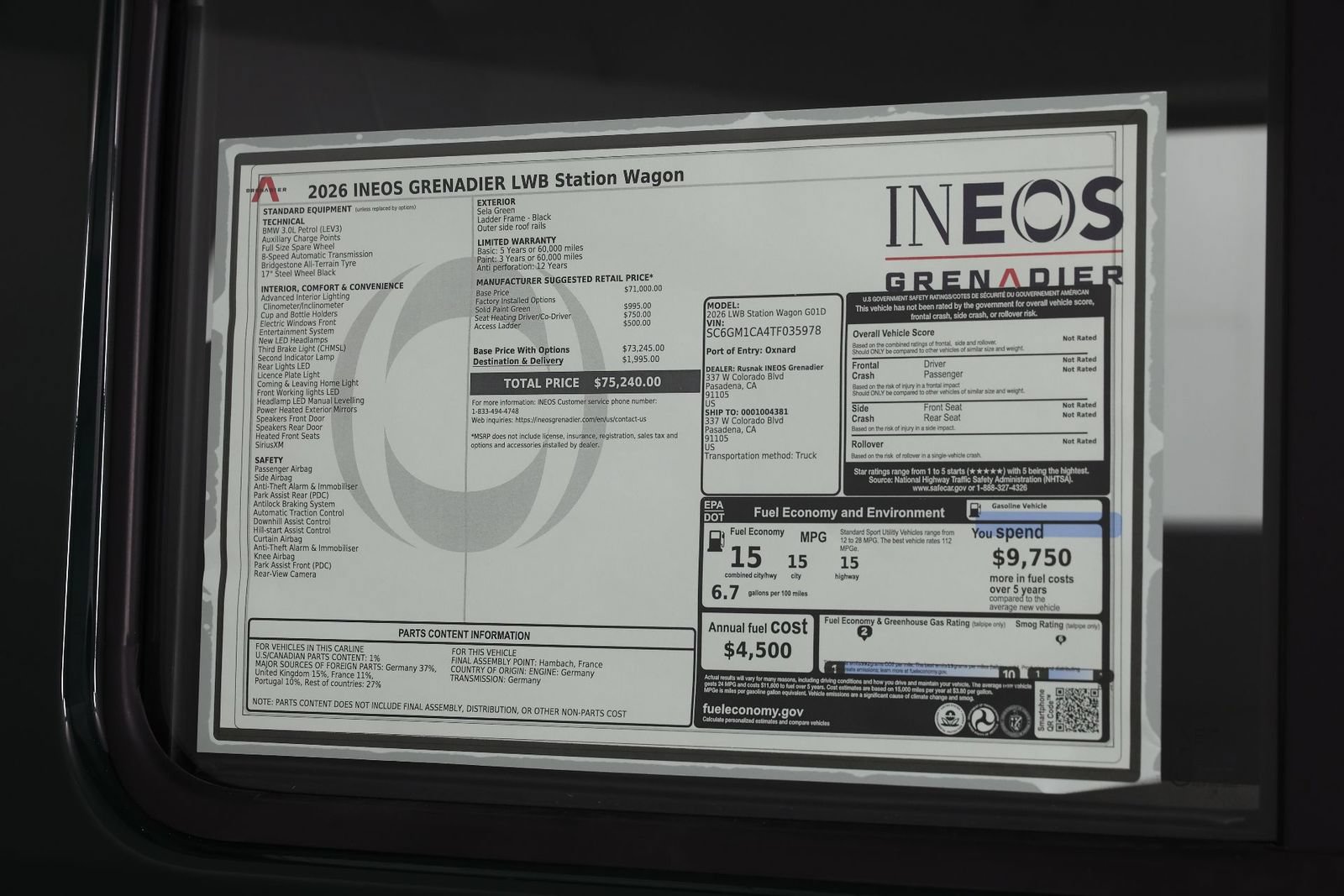 New 2026 INEOS Grenadier AWD/4WD image 22