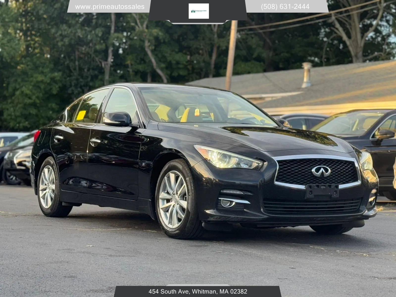 Used 2015 INFINITI Q50 Premium w/ Navigation Package