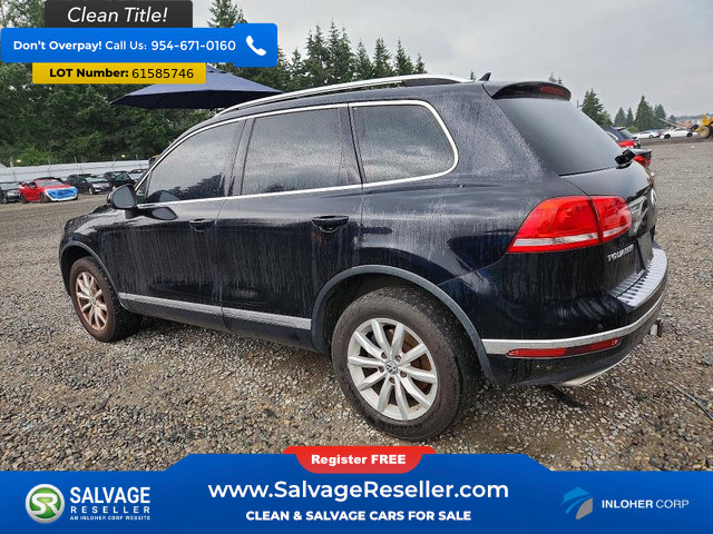 Used 2015 Volkswagen Touareg Sport AWD/4WD image 3