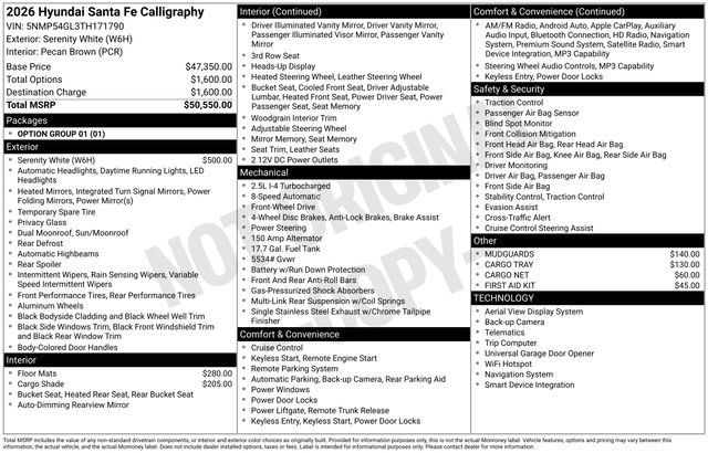 New 2026 Hyundai Santa Fe Calligraphy image 23