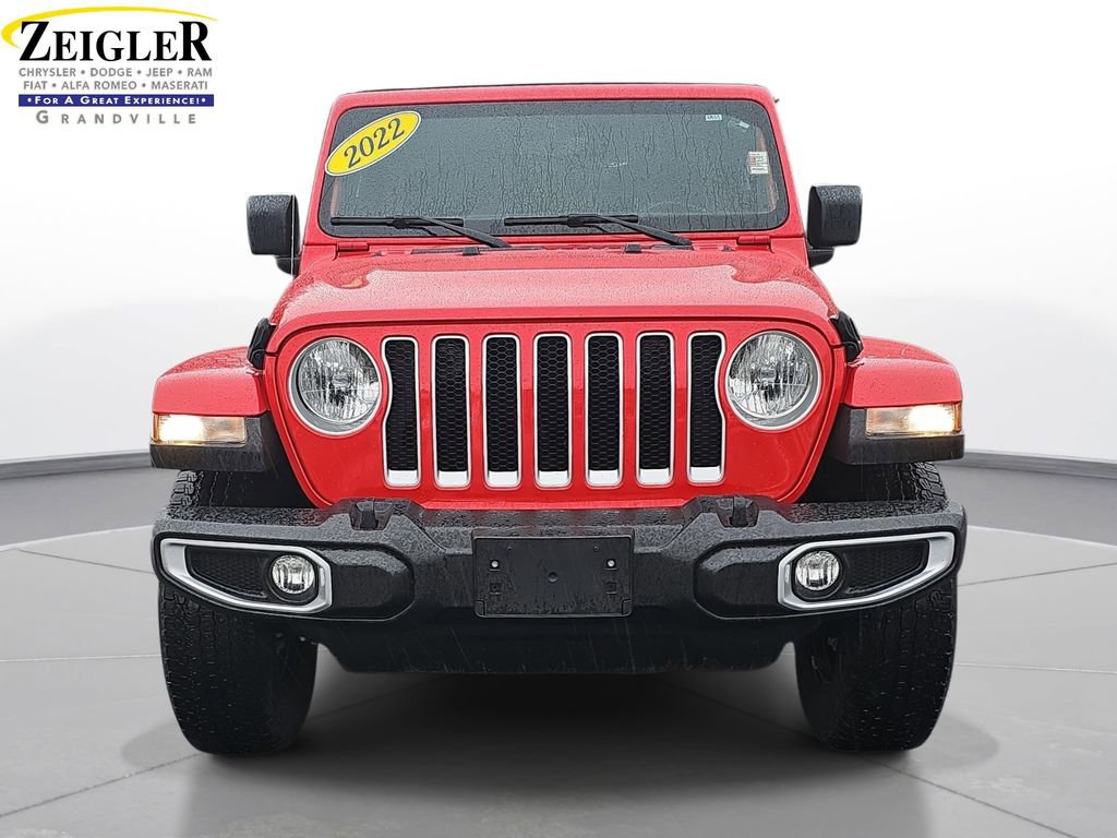 Used 2022 Jeep Wrangler Unlimited Sahara w/ Cold Weather Group image 2