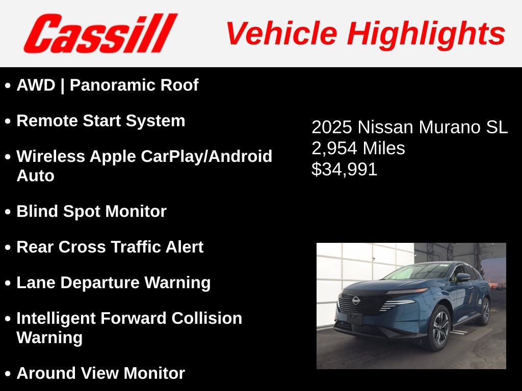 Used 2025 Nissan Murano SL image 3