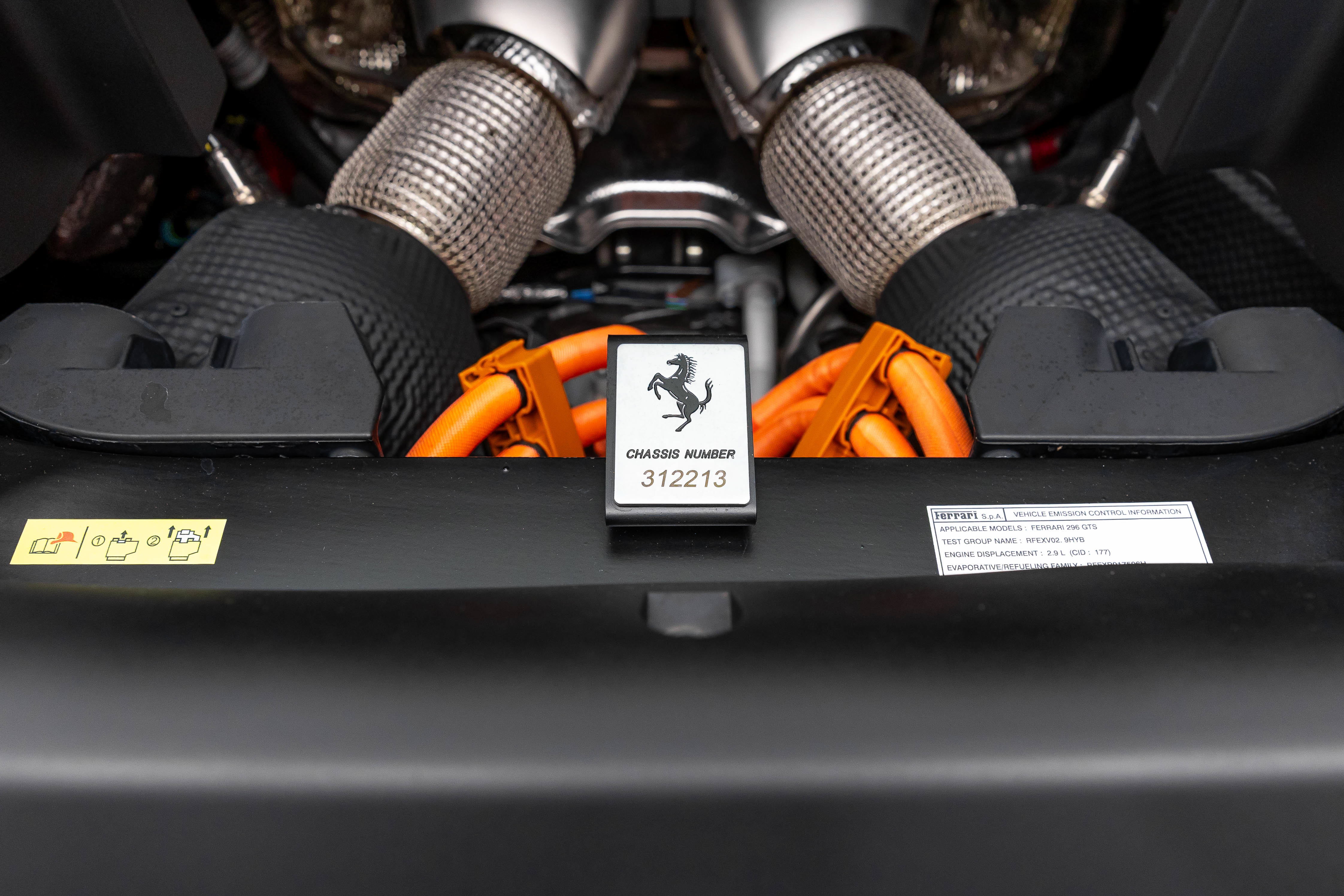 Certified 2024 Ferrari 296 GTS RWD image 55