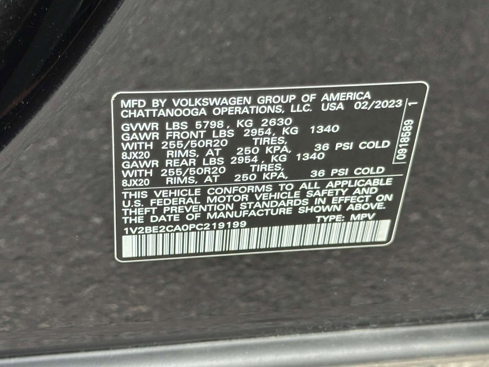 Used 2023 Volkswagen Atlas Cross Sport SEL image 25