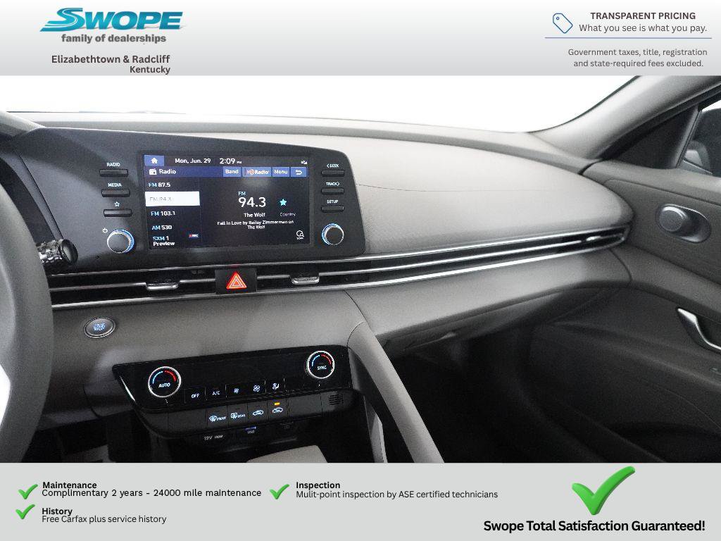 Certified 2023 Hyundai Elantra SEL FWD image 19
